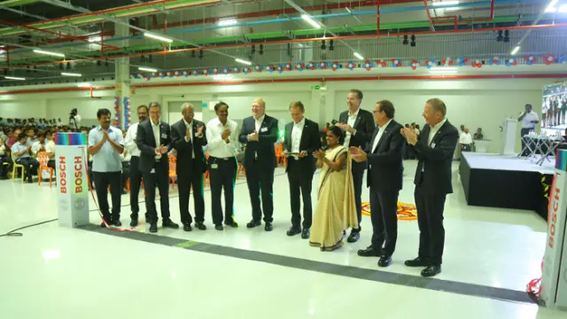 Bosch opens smart manufacturing plant at Bidadi