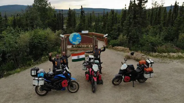 Bosch vehicle technology is helping three Bajaj Dominars ride from Arctic to Antarctic, here’s how